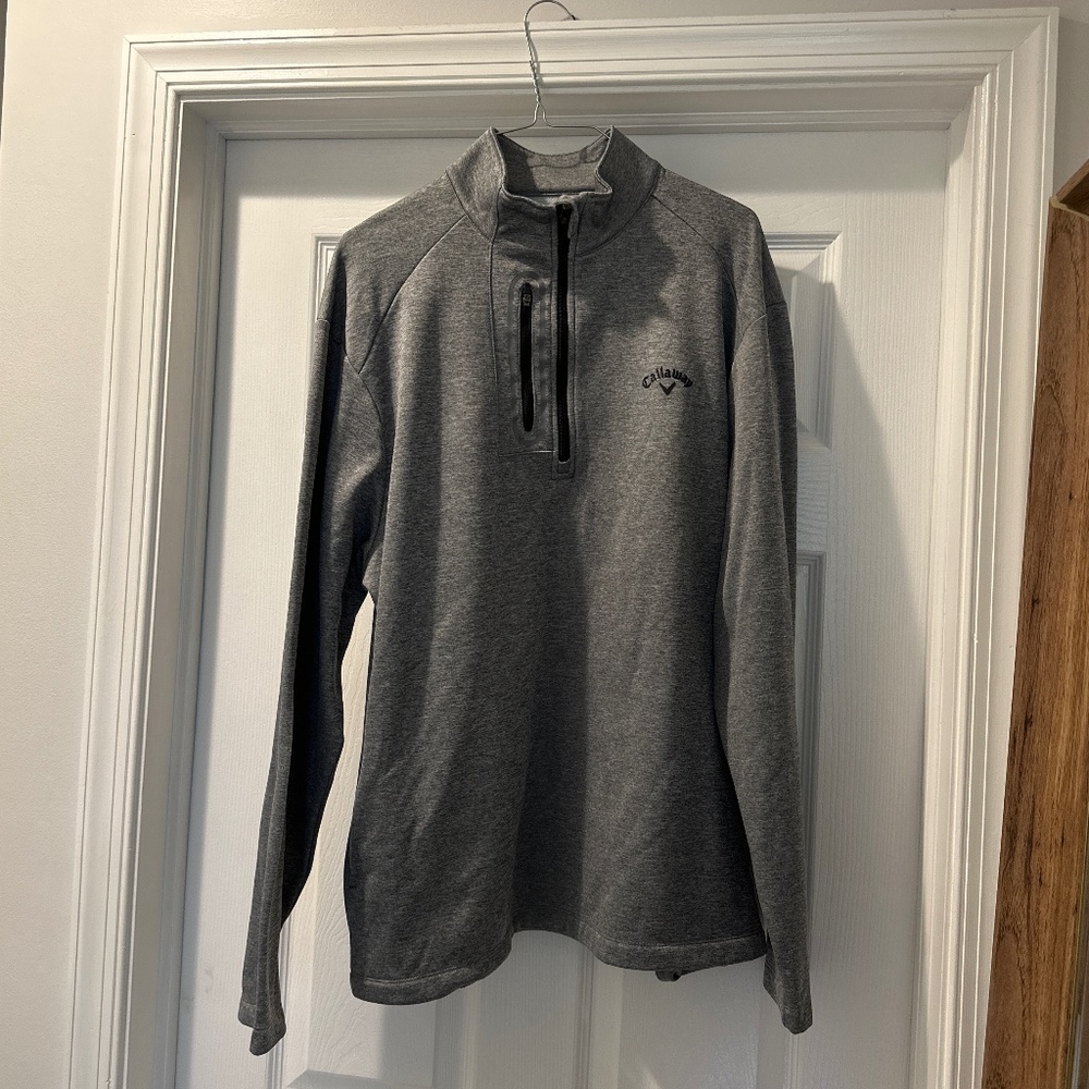 Men’s Gray Callaway Quarter-Zip